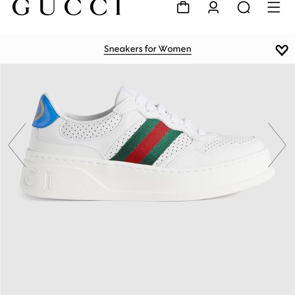 GUCCI Women’s Sneaker with Web size 39 - Picture 10 of 11